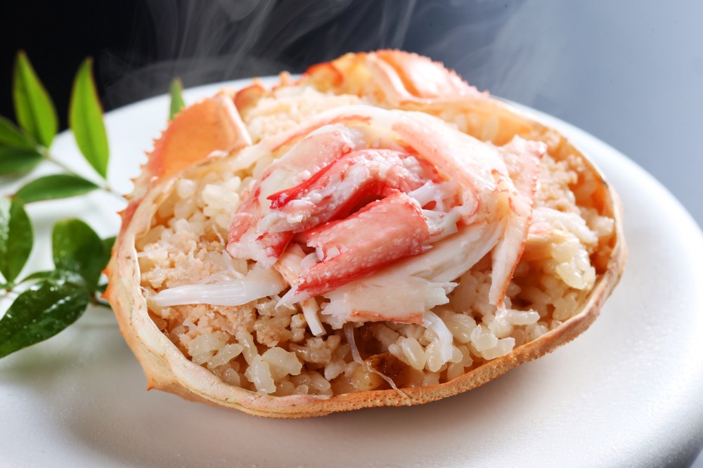 香住ガニ甲羅めし（贈答用化粧箱入り）