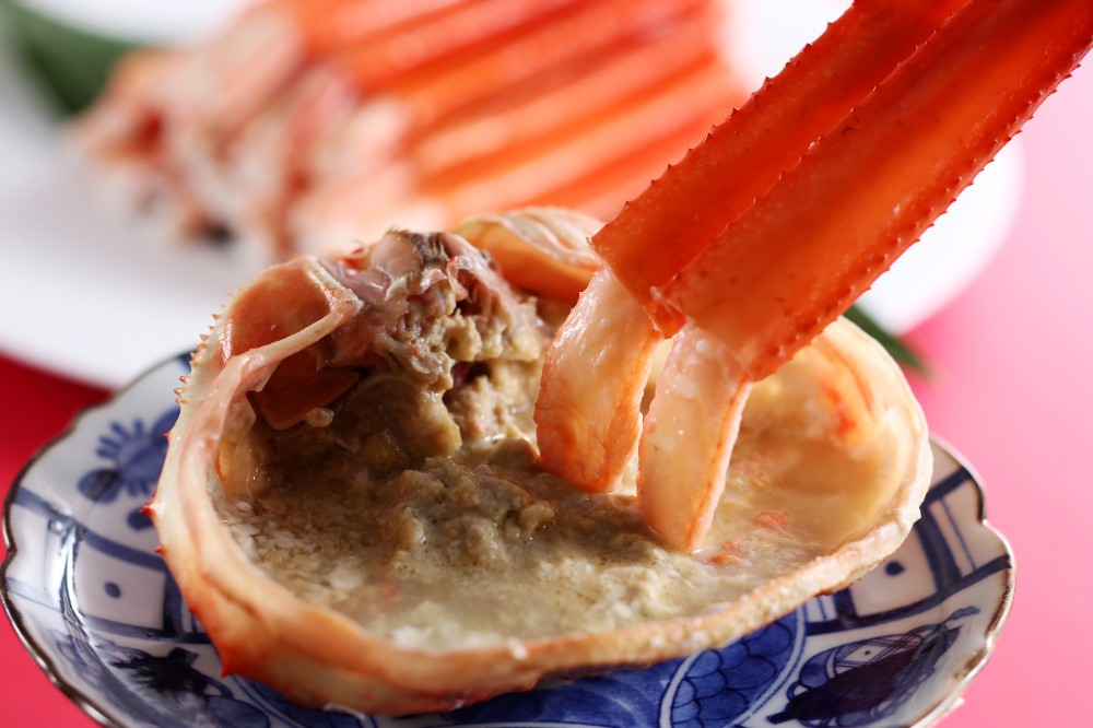 調理済み香住ガニカニスキセット（甲羅付2匹分）